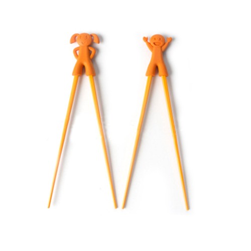 1 Pair Kitchen Dining & Bar Accessory Silicone Training Learning