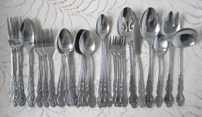 NATIONAL Stainless Steel Silverware NANCY Lot