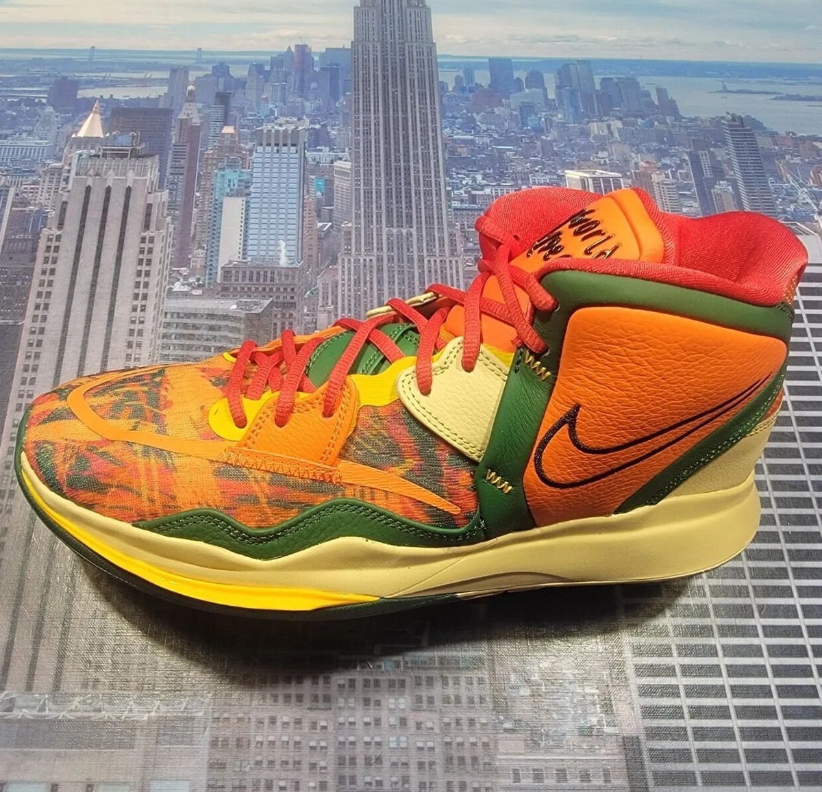 Nike Kyrie Infinity 1 World 1 People Safety Orange Mens Size 12