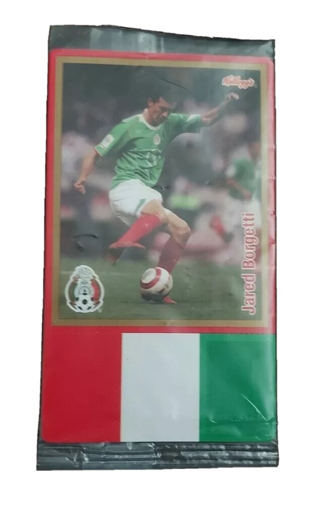 KELLOGG'S 2006 PROMOTIONAL SOCCER CARD - JARED BORGETTI & OSWALDO SANCHEZ RARE