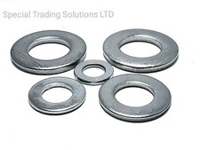 M4 M5 M6 M8 M10 M12 M16 FORM A FLAT WASHERS STAINLESS STEEL