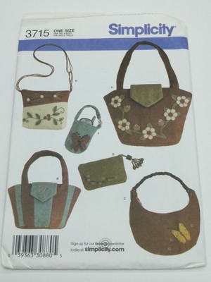 felted wool purse patterns