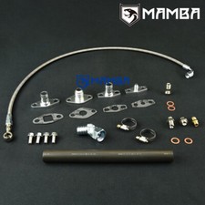 Turbo Oil Feed Return Line For TOYOTA 1JZ-GTE 2JZ-GTE w/ Holset HX35 HX40 HX50