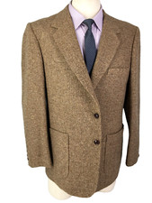 NWOT 44R Montgomery Ward USA Mens Vintage 2 Button Wool Blazer Sport Coat