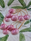 Stafford Fruit Du Jour Embossed Plate & Cup "Cherries" — photo 4