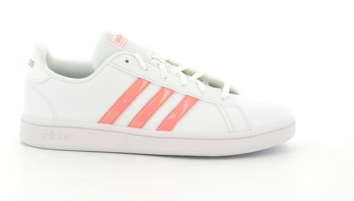 Scarpe donna Adidas Grand Court bianco rosa sneakers modello superstar  tennis | eBay