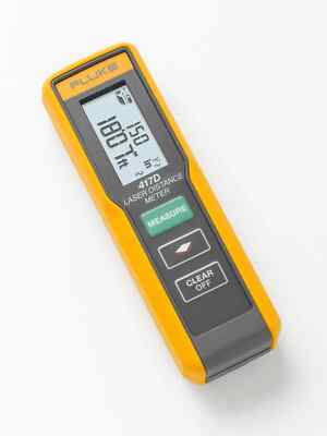 Fluke 417D Digitaler Laser-Entfernungsmesser 40 m (131 Fuß) Messeinheit m/ft