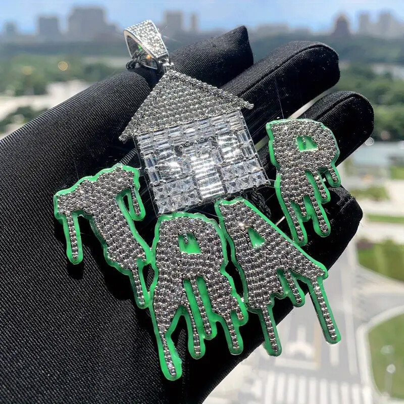 Large TRAP HOUSE Drip Pendant & 20