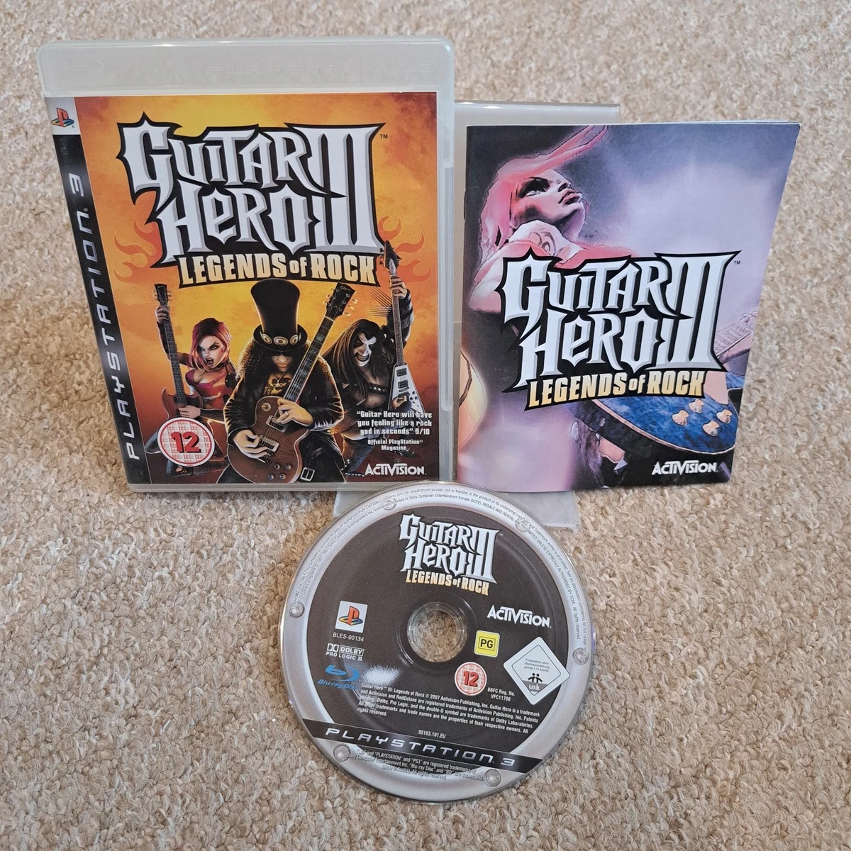 Jeux Vidéo Guitar Hero III Legends of Rock PlayStation 3 (PS3