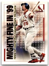 2000 Fleer Impact #32MF Mark McGwire Mighty Fine in '99