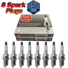 8PCS NGK 7938 BKR5E V-Power Spark Plugs for XC92YC XC12YC TY26709 RC14YC ae