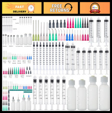 Glue Dispenser Set 1ml to 50ml with 14ga to 25ga Dispensing Accessories  Caps