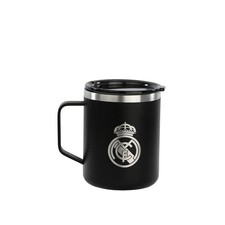 Tazza Thermos con Coperchio Real Madrid C.F. Blu Marino Acciaio inossidabile