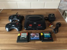 Sega Mega Drive 2 Console with Leads, 2X controllers and power supply, See Pics