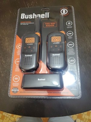 Bushnell 70 Ch. Long Range 2-Way Radio Walkie-Talkies w/ Weather Radio (Pair)