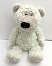 Greyson Bear Melissa  Doug Plush 7720 Stuffed Animal Soft 14" White Curly Fur