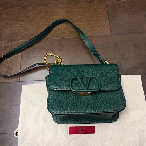 VALENTINO Shoulder Bag Handbag 2-Way Black