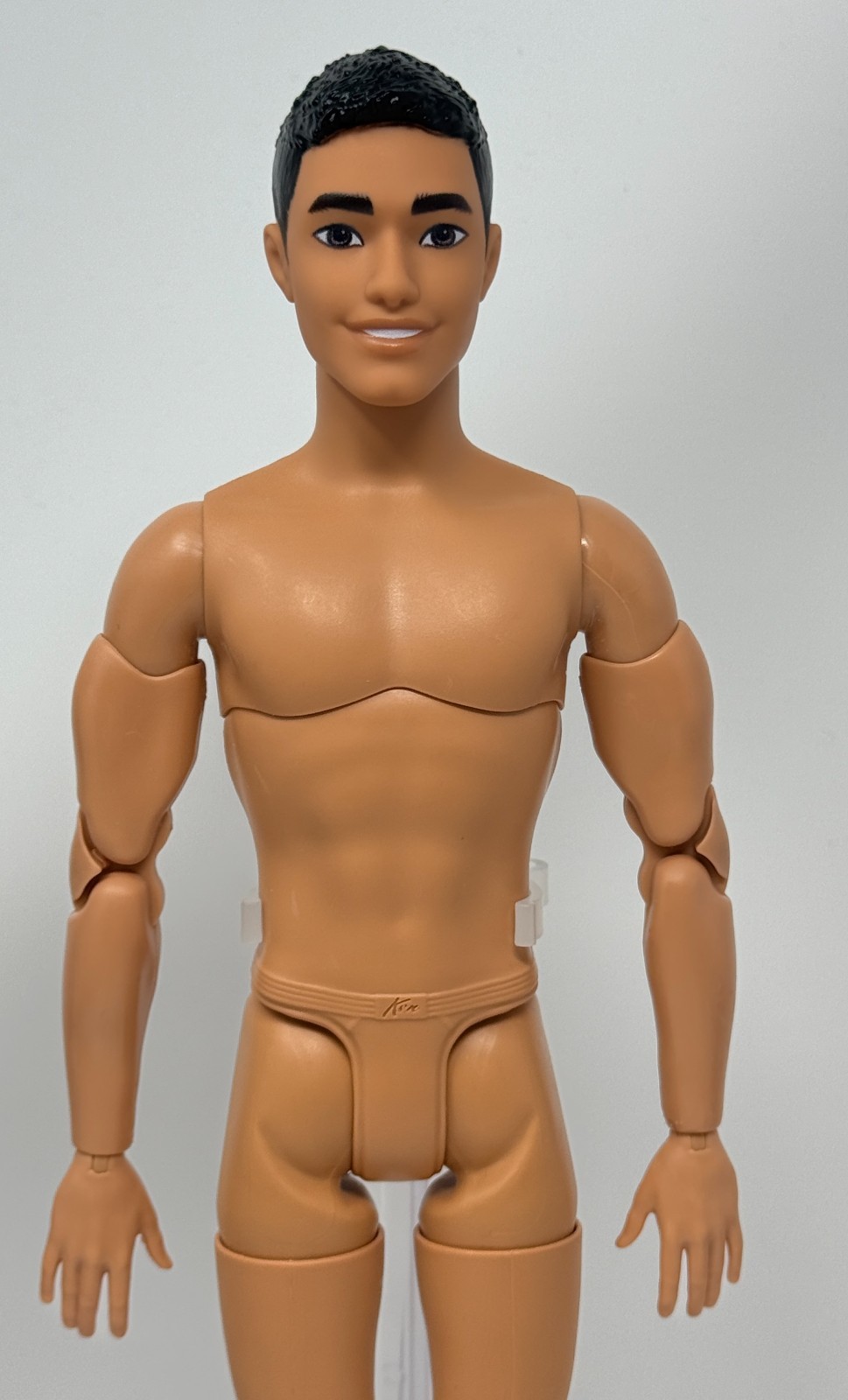 Barbie Fashionistas #236 Made to Move Body Hybrid NUDE Latino Ken Doll Hispanic
