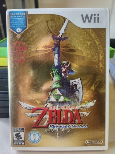 The Legend of Zelda: Skyward Sword (Soundtrack Bundle) (Nintendo Wii, 2011)