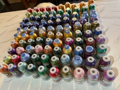 100 Spools Thread Art Polyester 1000m Sewing Thread  Lot NEW sealed # 2 lot