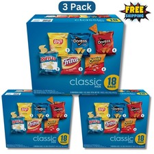 Frito-Lay Classic Mix Chips Snack, 18 ct 3 Pack New
