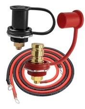 Battery Brass Jump Post 250A Battery Charging Post Kit Remote Battery Type A