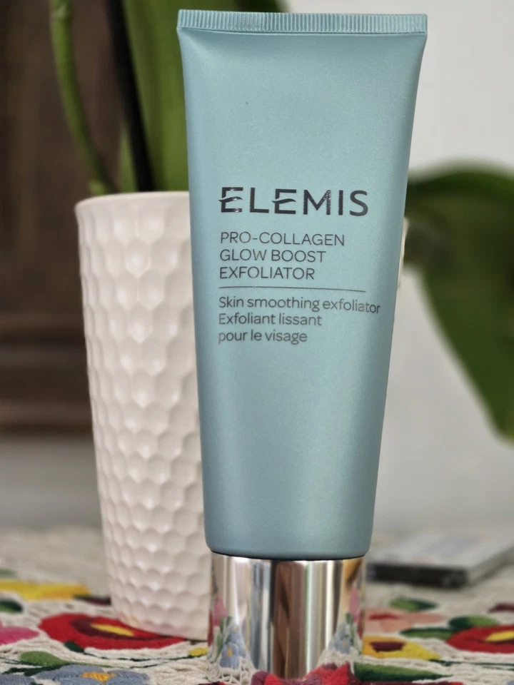 Elemis Pro Collagen Glow Boost Exfoliator 3.3oz / 100ml Exprtn Date 2027 New Box - Image 4 of 4
