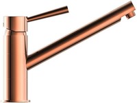 KüChenarmatur Mischbatterie SpüLtischarmatur Drehbarer Auslauf, Kupferoptik