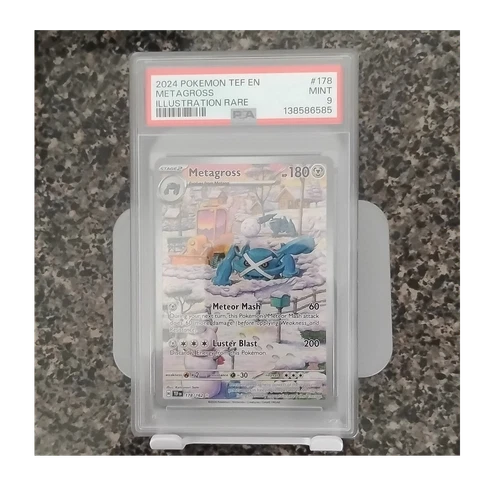 Pokémon TCG Metagross Illustration Rare Holo Temporal Forces 178/162 PSA 9