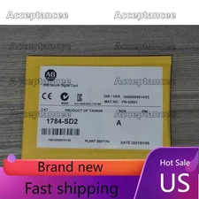 New AB 1784-SD2 Secure Digital Memory Card 2GB in Bag Sealed 1784SD2 US Free Tax