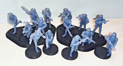 Death Troopers Miniaturen für Star Wars Legion/Dioramas (3d druck, unbemalt)