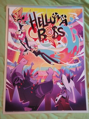 Helluva Boss Laminated Posted, Approx 60x50cm