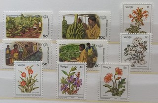 Briefmarken Venda Konvolut mit 9 Stück Dauer Sondermarken alt postfrisch