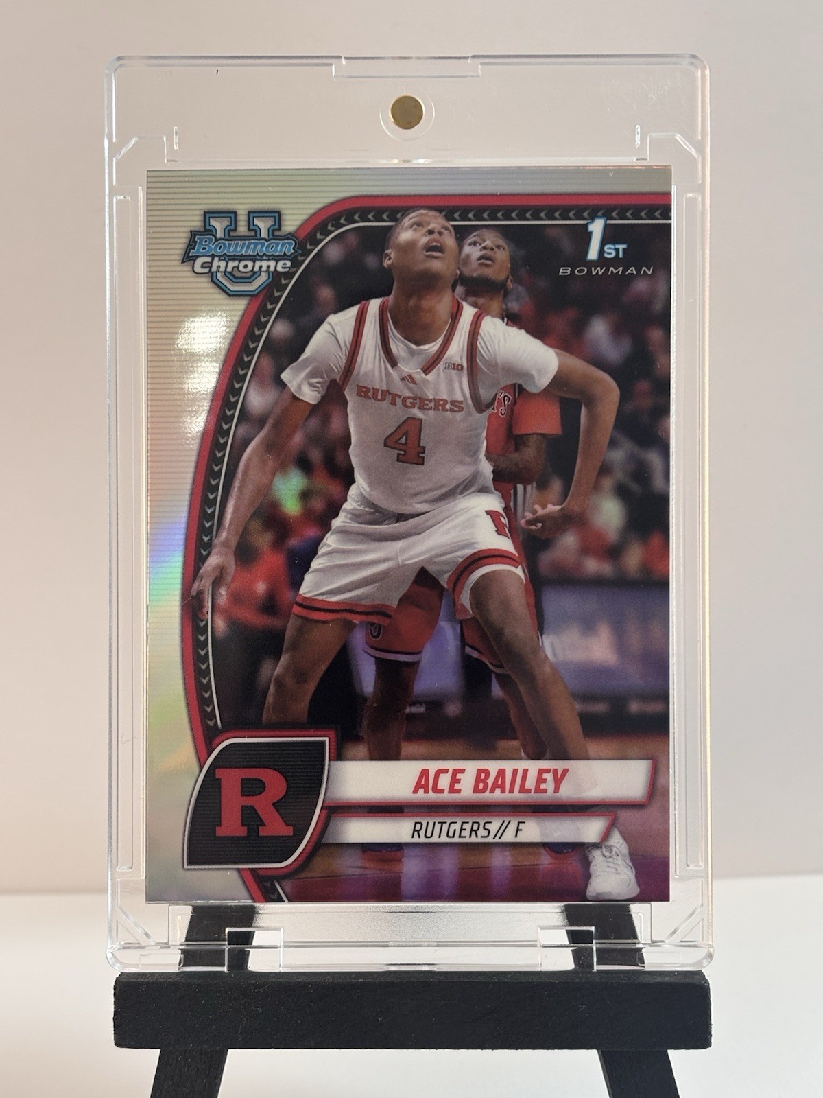 Ace Bailey 2024-25 Bowman Chrome U 1st Refractor Rutgers
