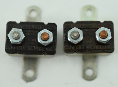 y.m  Harley Davidson NOS Short Stop 12v 20 Amp Breaker Panhead