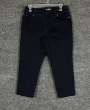 Chicos So Slimming Crop Jeans Size 0.5 6 30x22 6374