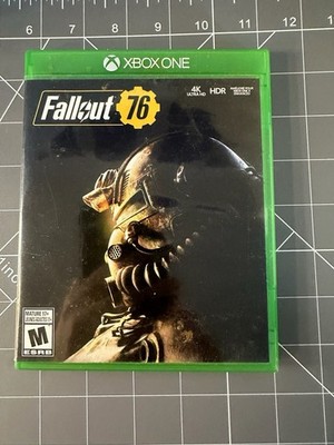 New Fallout 76 (Microsoft Xbox One, 2018) Case/Disc Only- Tested/working