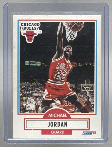 Michael Jordan 1990 Fleer #26