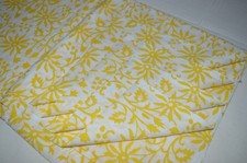 Hand Block Floral Print 100 Cotton 5 Yard Fabric NO TARRIF CHARGES 100 ZK 185