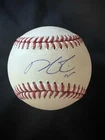 Dustin Pedroia Boston Red Sox Autographed Signed OML Rawlings Baseball JSA COA