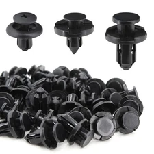 100pc Nylon Fasteners for Subaru Clips Bumper Rivet Fender Liner For Subaru