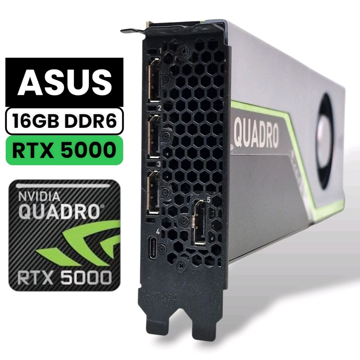 Rtx Pcie X16 Graphics Card NVIDIA Quadro RTX 5000 16GB GDDR6 PCIe