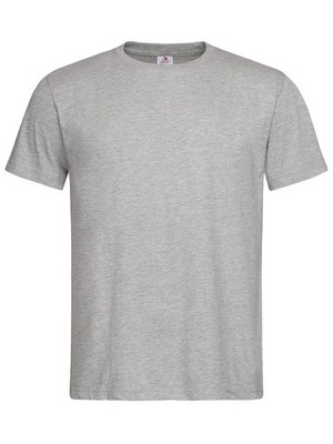 STEDMAN T-Shirt CLASSIC-T UNISEX Herren aus Jersey Kurzarm GREY HEATHER