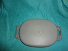 Pampered Chef Gray 1 Quart Enameled Heavy Cast Iron Baker w Handles 10" 100248 — photo 4