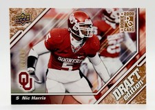 2009 Upper Deck Draft Edition Bronze #99 Nic Harris RC 68/125 Buffalo Bills