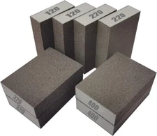 8 PCS Sanding Sponge120 220 320 400 Coarse Medium Fine Grit Sanding Block Sander