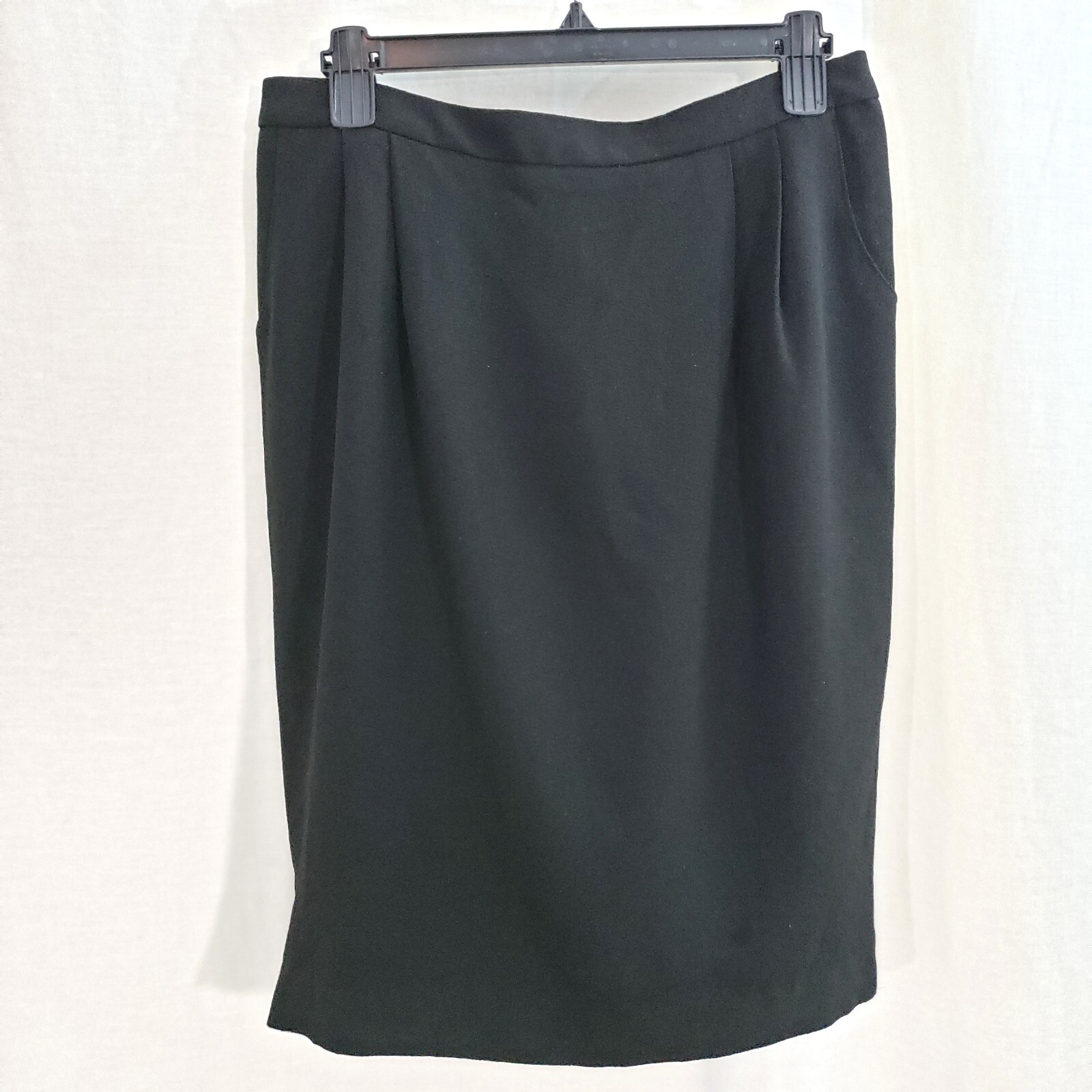 Mango Suit Collection Basic Black Straight Pencil… - image 1