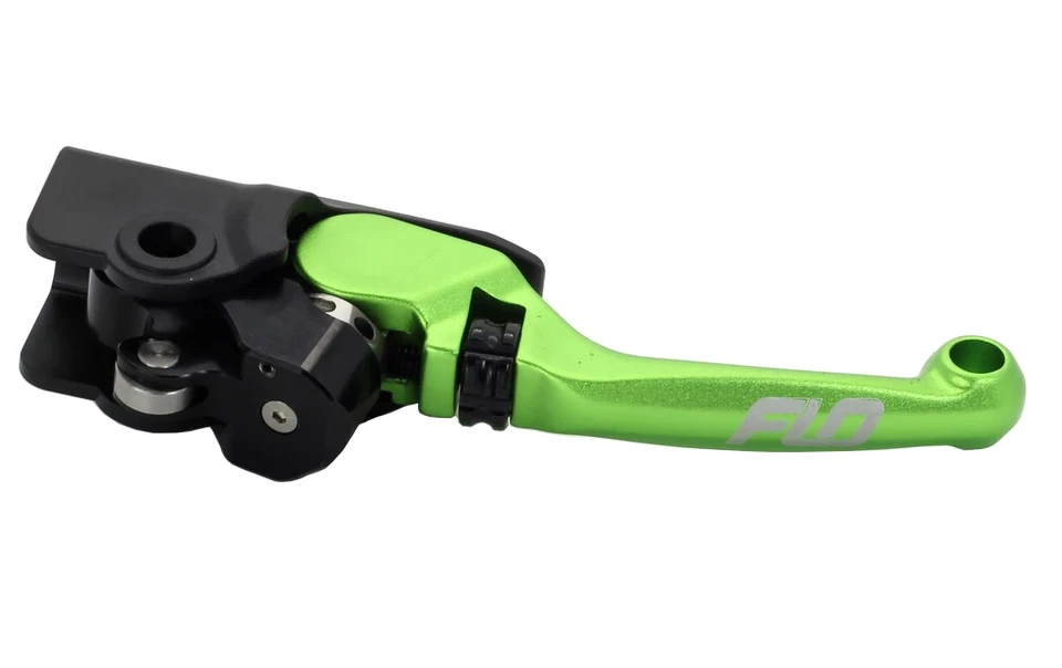 PALANCA DE FRENO VERDE KAWASAKI KX250F KX450F FLO MOTORSPORTS PRO 160 Foto 2 de 4