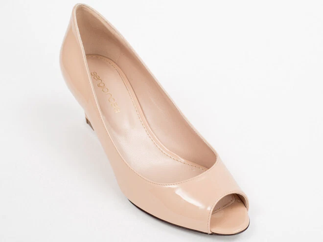 New Sergio Rossi Beige Patent leather Shoes Size EU 39 US 9 | eBay