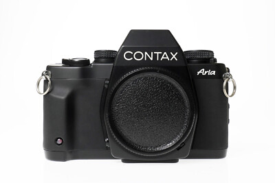 Contax Aria SLR 35mm film camera body black | eBay